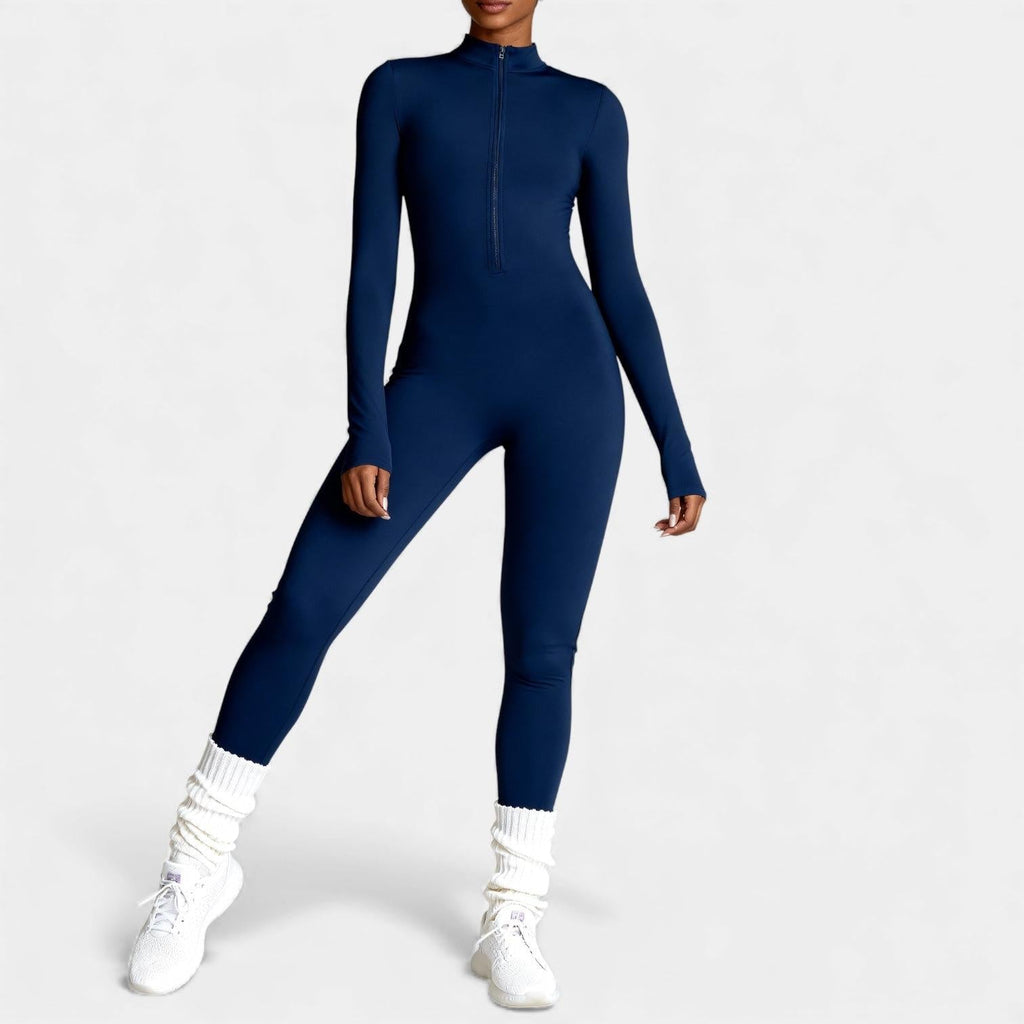 Women's Jumpsuit - Stretchy Activewear One-Piece for Fitness and Leisure