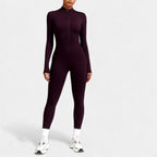 Women's Jumpsuit - Stretchy Activewear One-Piece for Fitness and Leisure