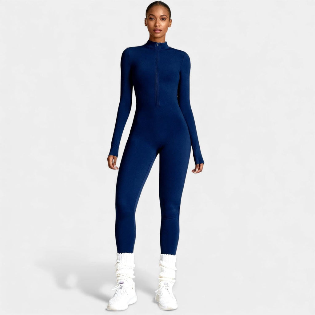 Women's Jumpsuit - Stretchy Activewear One-Piece for Fitness and Leisure