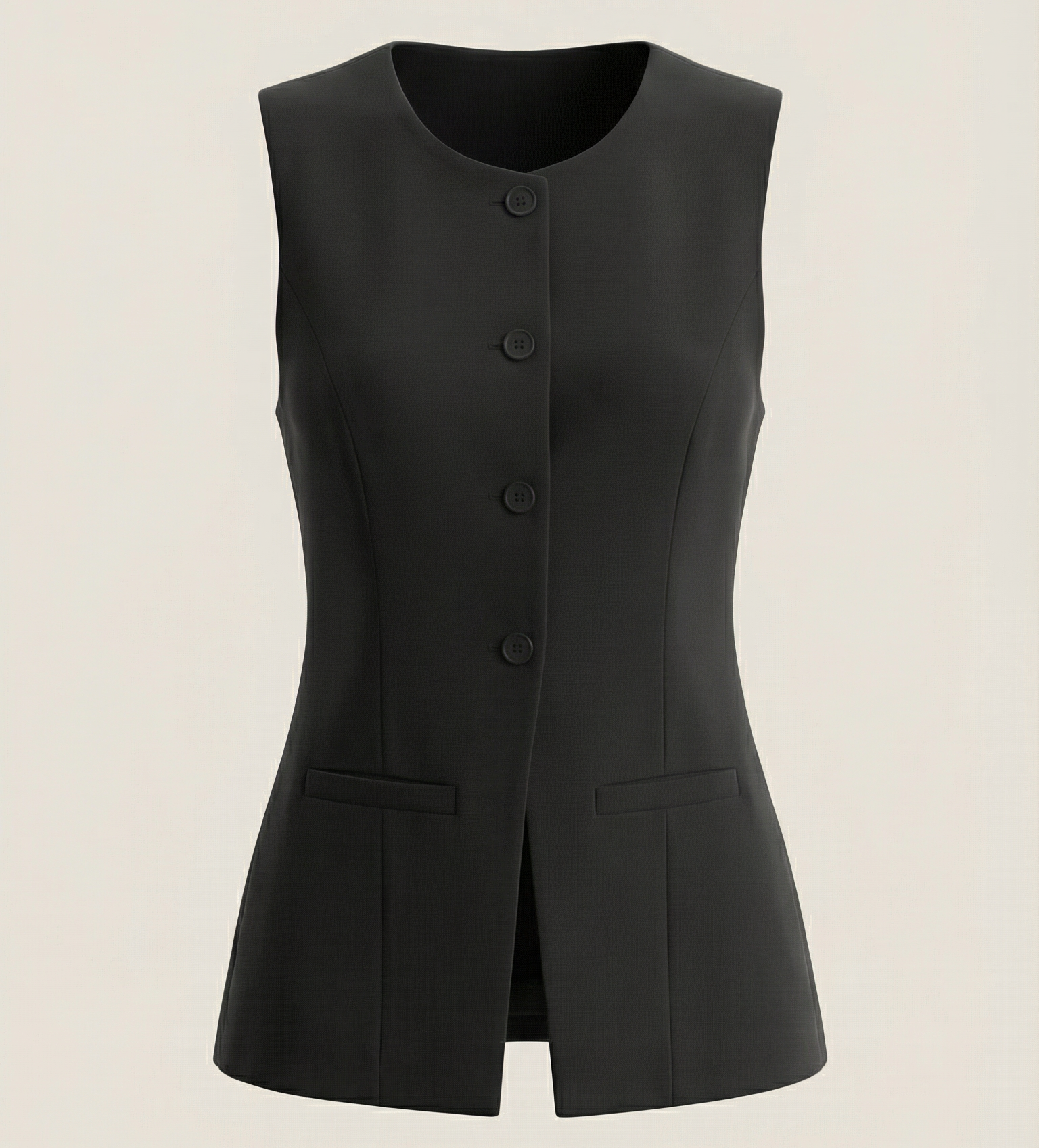 Women's Button-Detail Tank Top - Lightweight Cotton Casual Sleeveless Top for Everyday Wear