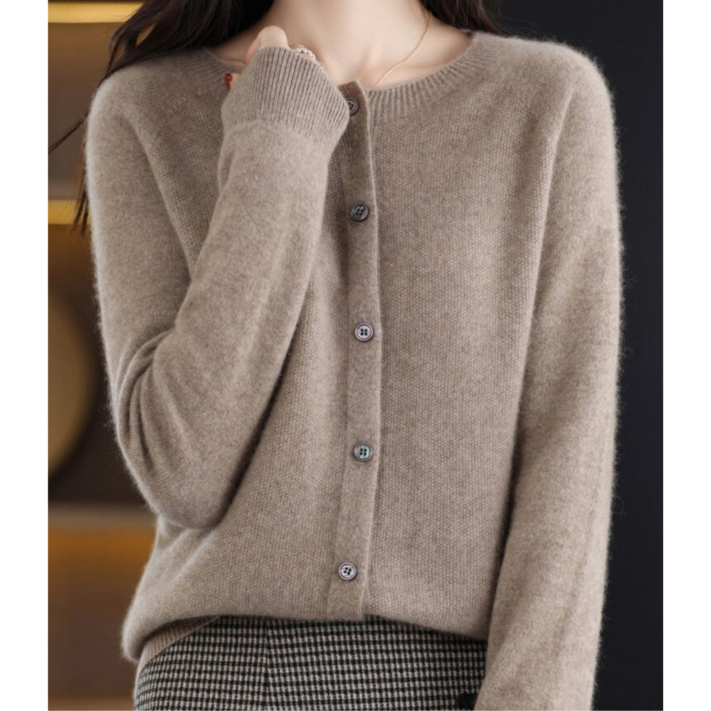 Women's Cashmere Cardigan – Stylish Layering, Everyday Comfort