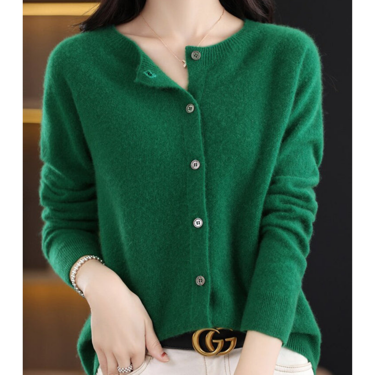 Women's Cashmere Cardigan – Stylish Layering, Everyday Comfort