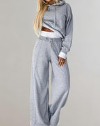Women's Casual Two-Piece Tracksuit Set | Comfortable Fit | Everyday Wear
