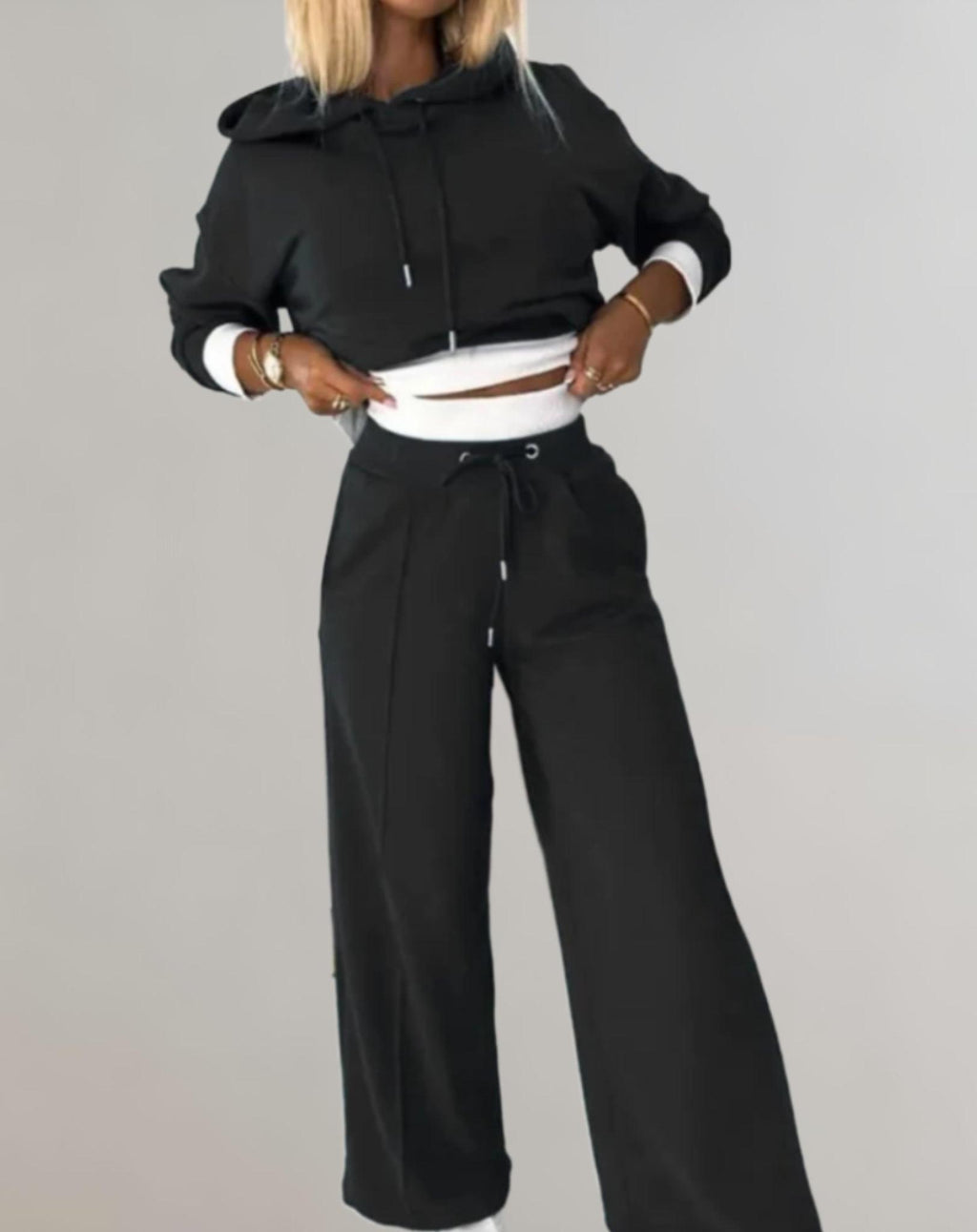 Women's Casual Two-Piece Tracksuit Set | Comfortable Fit | Everyday Wear