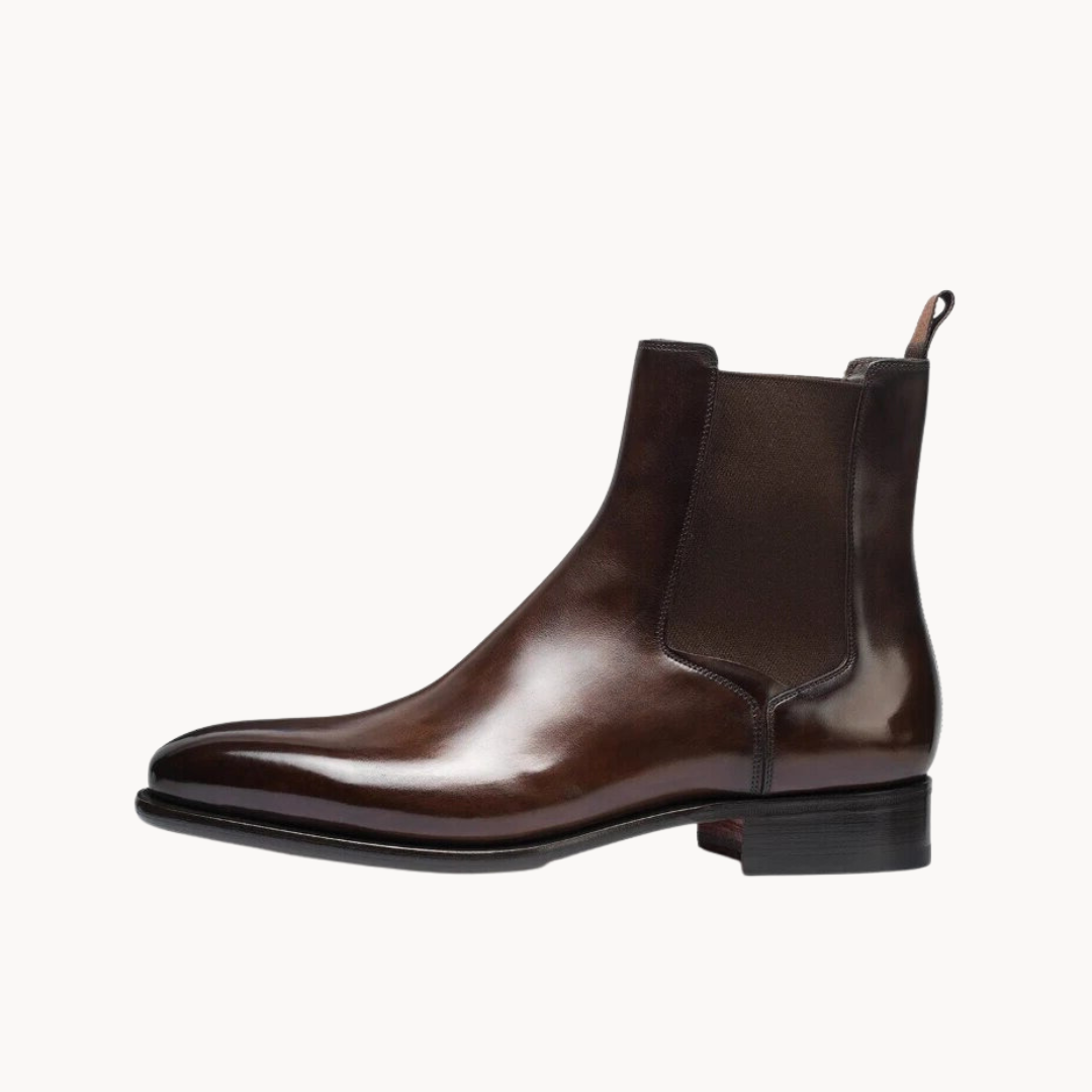 Women's Chelsea Calf Boots in Leather – Casual, Everyday Wear