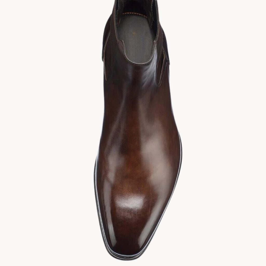 Women's Chelsea Calf Boots in Leather – Casual, Everyday Wear