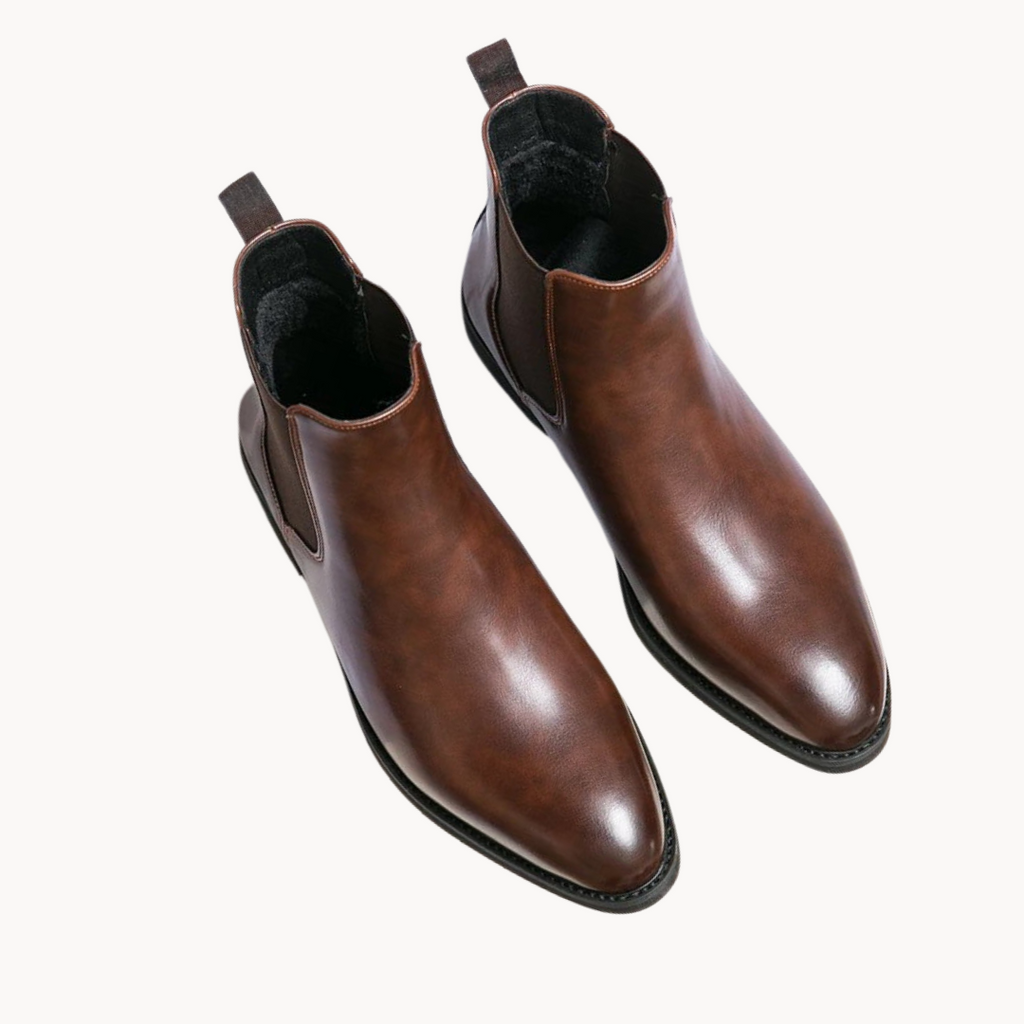 Women's Chelsea Calf Boots in Leather – Casual, Everyday Wear