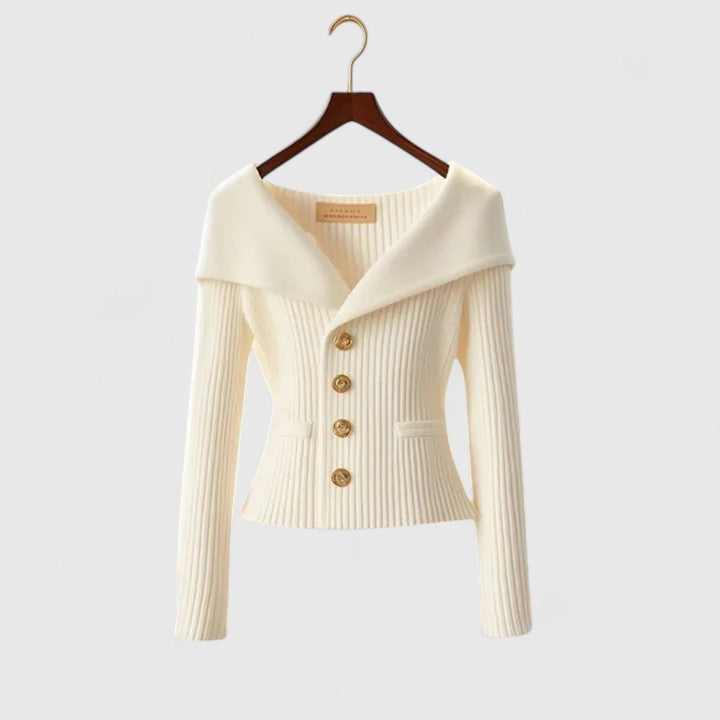Women's Elegant Knit Cardigan – Casual & Office Wear