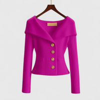 Women's Elegant Knit Cardigan – Casual & Office Wear
