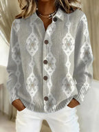 Women's Elegant Long Cardigan – Casual, Office
