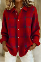 Women's Elegant Long Cardigan – Casual, Office
