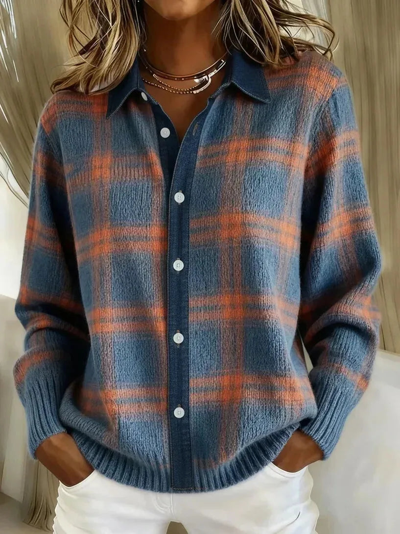 Women's Elegant Long Cardigan – Casual, Office