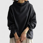 Women's High Neck Relaxed Top – Office & Casual