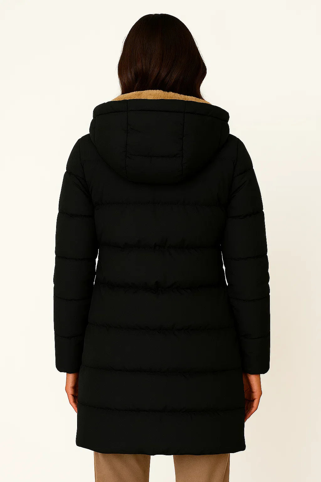 Women's Insulated Puffer Jacket - Warm Winter Coat for Cold Weather and Outdoor Activities