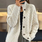 Women's Knitted Cardigan – Casual, Everyday Wear