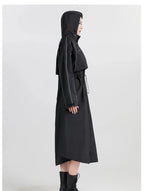 Women's Longline Hooded Cycling Rain Coat – Outdoor, Active Wear
