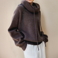 Women's Merino Wool Roll Neck Jumper