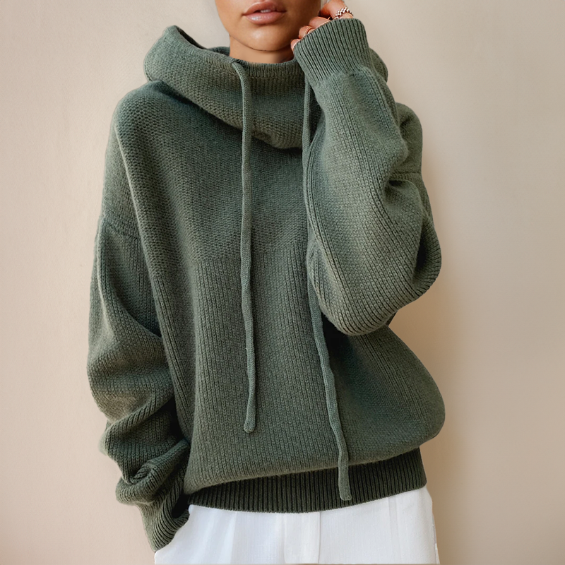 Women's Merino Turtleneck Sweater – Casual, Office