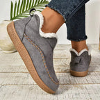 Women's Cosy Orthopaedic Boots – Everyday Support – Grey