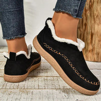 Women's Cosy Orthopaedic Boots – Everyday Support – Black