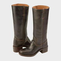 Women's Retro Orthopaedic Walking Boots – Dark Brown