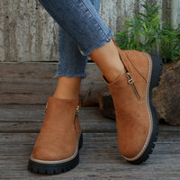 Women's Orthopaedic Boots – Everyday Walking Support – Brown