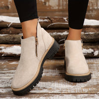 Women's Orthopaedic Boots – Everyday Walking Support – Beige