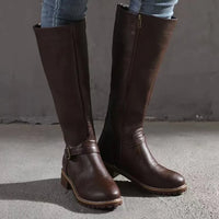 Women's Orthopedic Leather Boots – Comfort, Everyday Wear