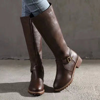 Women's Orthopedic Leather Boots – Comfort, Everyday Wear