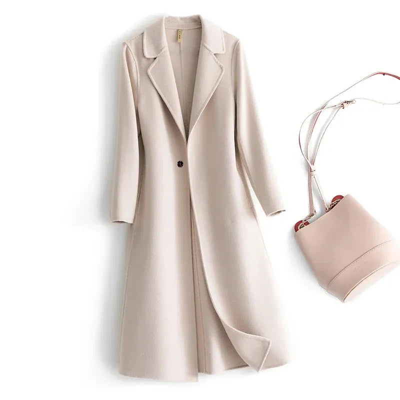 Women's Reversible Wool Coat – Stylish, Warm, Perfect for Everyday Wear