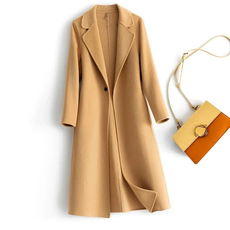 Women's Reversible Wool Coat – Stylish, Warm, Perfect for Everyday Wear