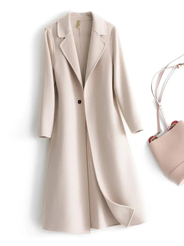 Women's Reversible Wool Coat – Stylish, Warm, Perfect for Everyday Wear