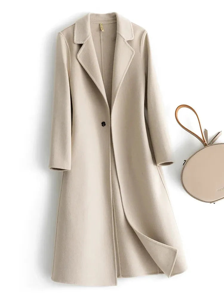 Women's Reversible Wool Coat – Stylish, Warm, Perfect for Everyday Wear
