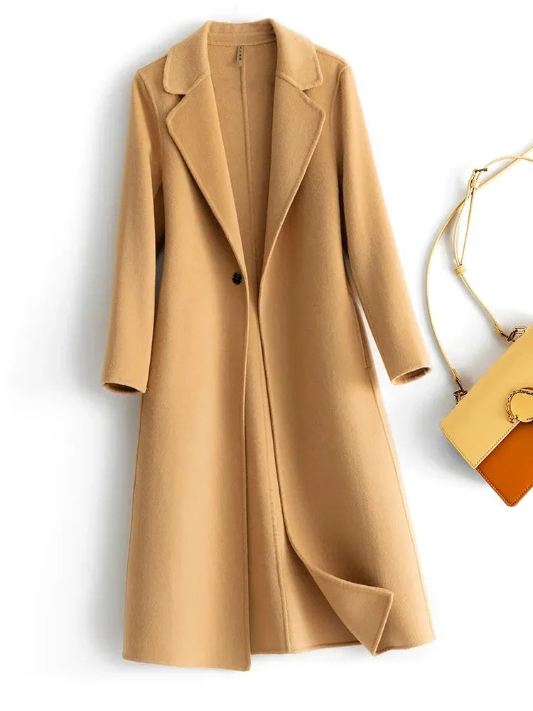 Women's Reversible Wool Coat – Stylish, Warm, Perfect for Everyday Wear