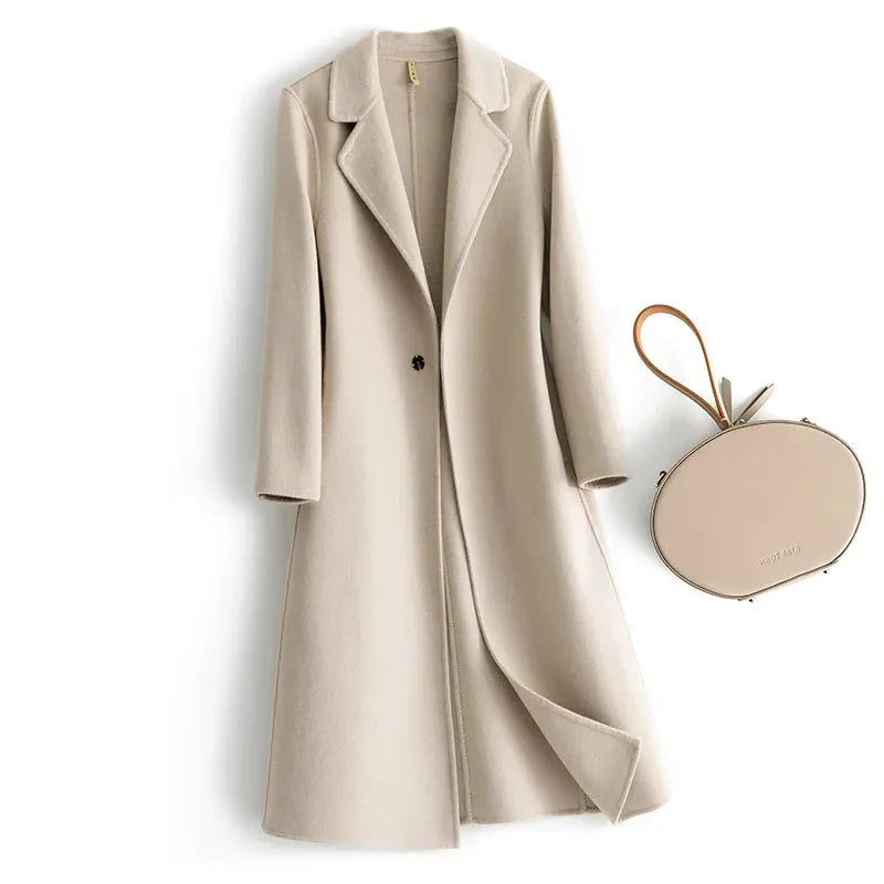 Women's Reversible Wool Coat – Stylish, Warm, Perfect for Everyday Wear