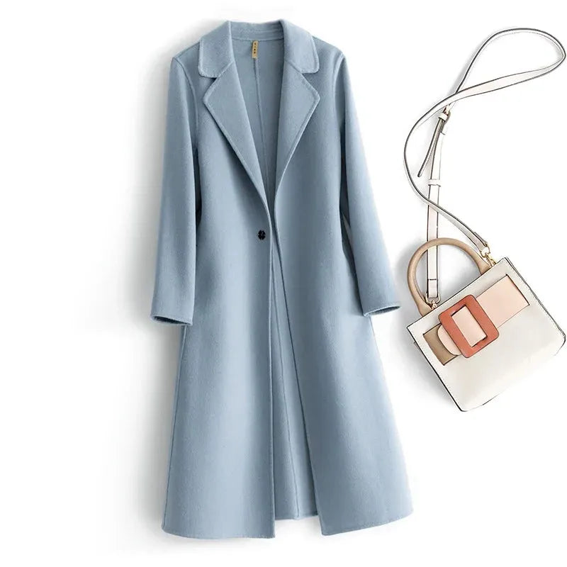Women's Reversible Wool Coat – Stylish, Warm, Perfect for Everyday Wear
