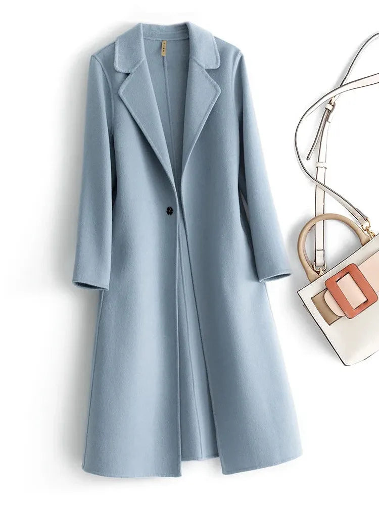 Women's Reversible Wool Coat – Stylish, Warm, Perfect for Everyday Wear