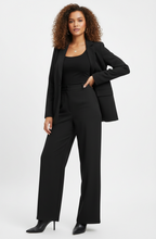 Women's Slim Fit Blazer and Trouser Set - Professional Office Attire - Versatile Colors for Business Wear