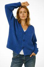 Women's Spring Button Front Cardigan - Lightweight Layering for Everyday Wear