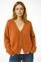 Women's Spring Button Front Cardigan - Lightweight Layering for Everyday Wear