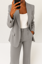 Women's Tailored Two-Piece Set | Timeless Design | Office & Casual Wear
