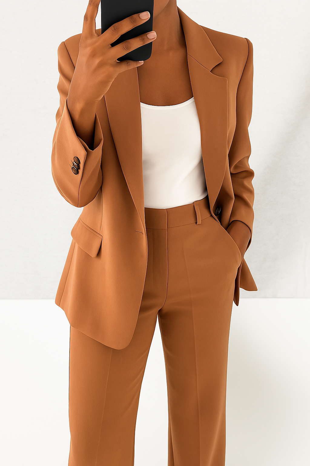 Women's Tailored Two-Piece Set | Timeless Design | Office & Casual Wear