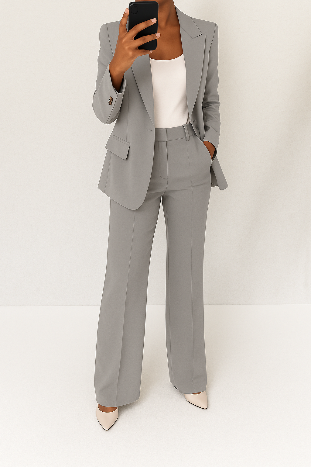 Women's Tailored Two-Piece Set | Timeless Design | Office & Casual Wear