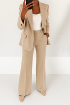 Women's Tailored Two-Piece Set | Timeless Design | Office & Casual Wear