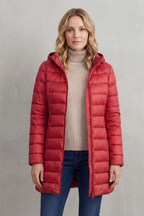 Women's Ultra-Lightweight Hooded Down Jacket