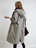 Women's Water-Repellent Trench Coat – Casual, Office