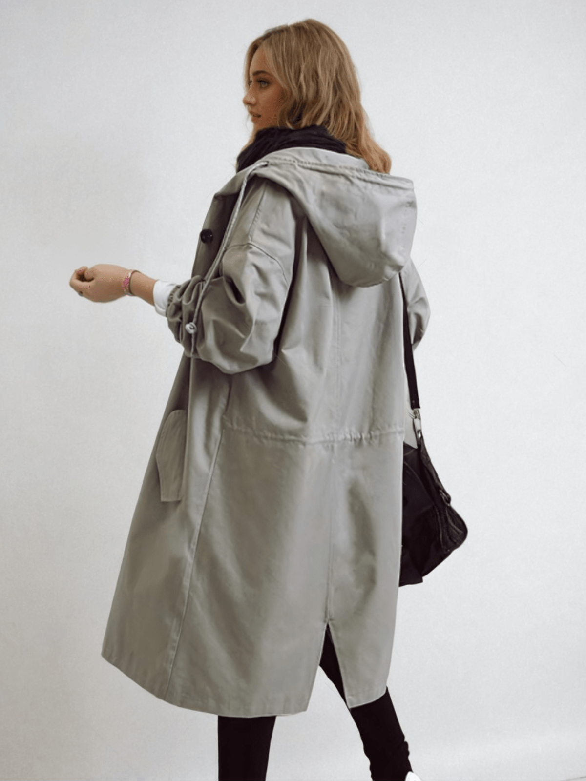 Women's Water-Repellent Trench Coat – Casual, Office