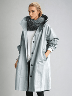 Women's Water-Repellent Trench Coat – Casual, Office