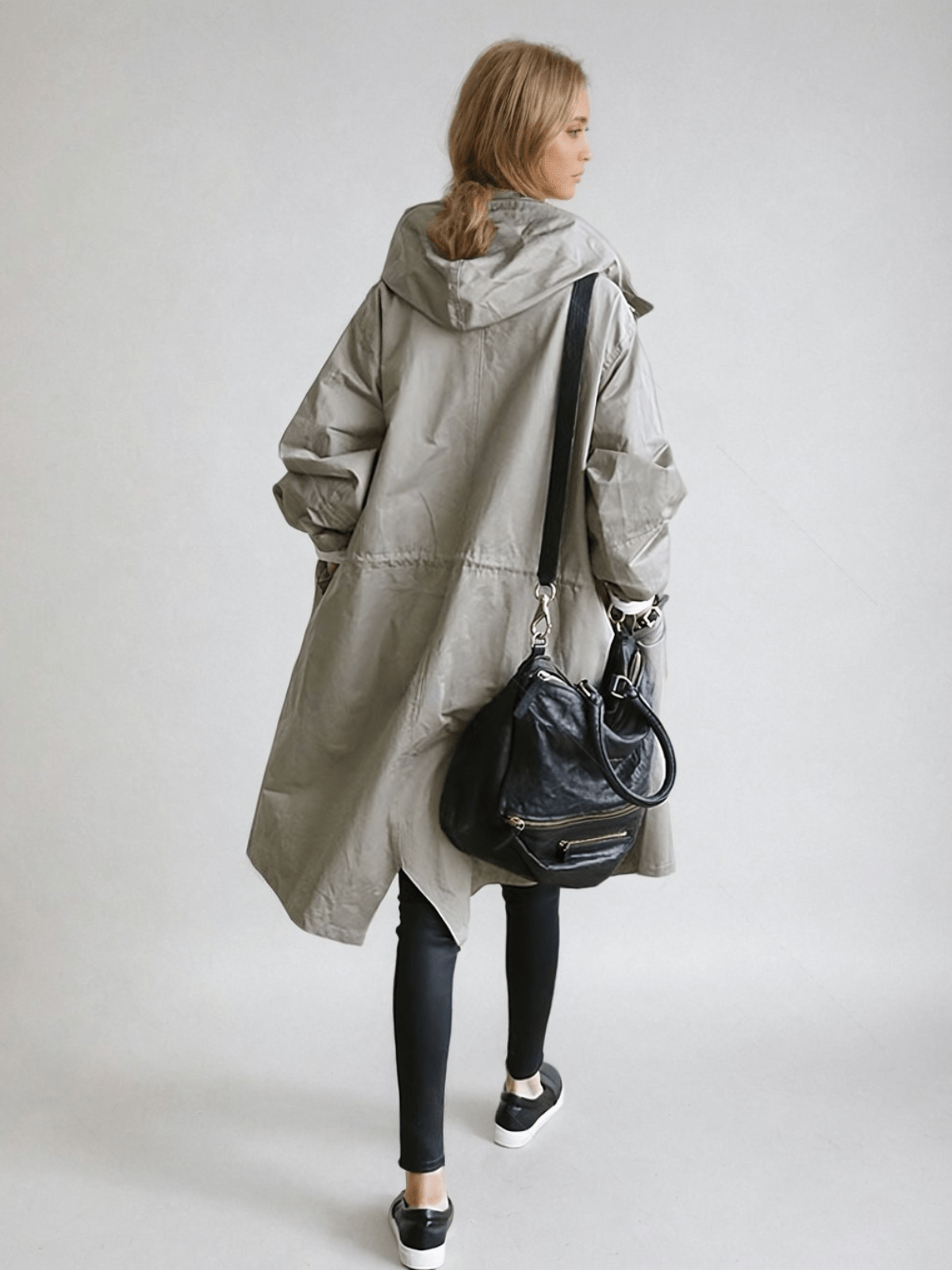 Women's Water-Repellent Trench Coat – Casual, Office