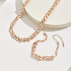 Elegant Rhinestone Set for Women's – Sparkly Evening Accessory for Weddings, Parties & Events